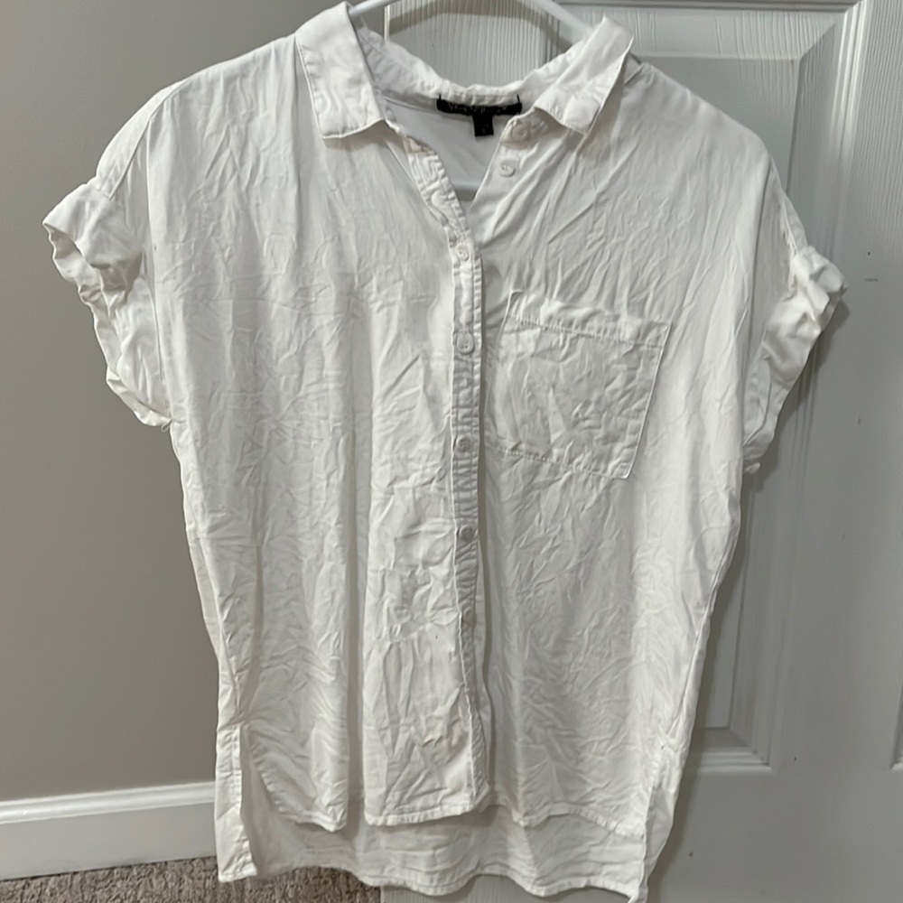 white button blouse